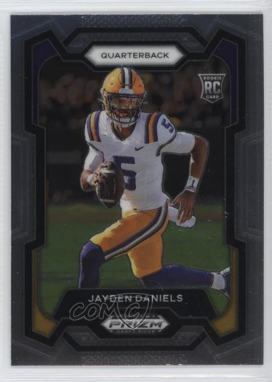2024 Panini Prizm Draft Picks Jayden Daniels #108 1m9q