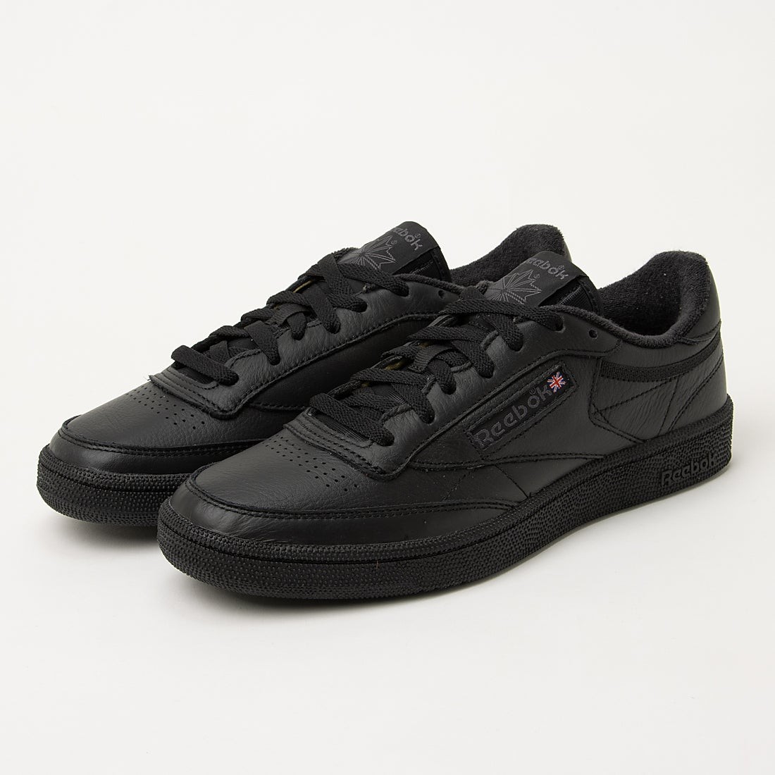 Reebok Club C 85 Color Black Charcoal 100000153 Sneaker with Box