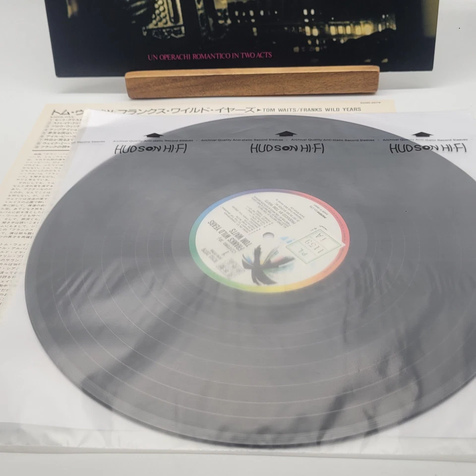 Tom Waits Franks Wild Years Japan Import Island Records Album Vinyl Gatefold - Image 3 of 4