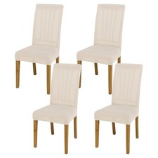 Chair Covers,Dining Room Chair Covers Set of 4,Stretch Kitchen 4PCS .Beige