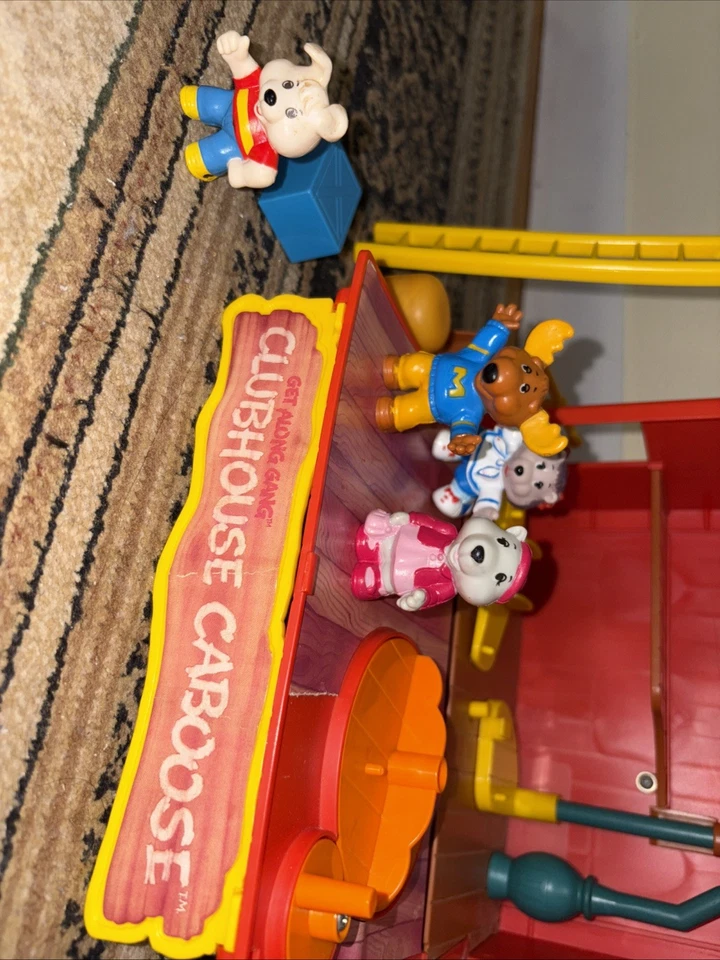 249Inv Tomy Get A Long Gang Caboose Usado 1984 Peluche Patinadores Simon & The Chipmunks Foto 2 de 4