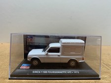 SIMCA 1100 FOURGONNETTE VF2 1975 EN BOITE 1/43 A4