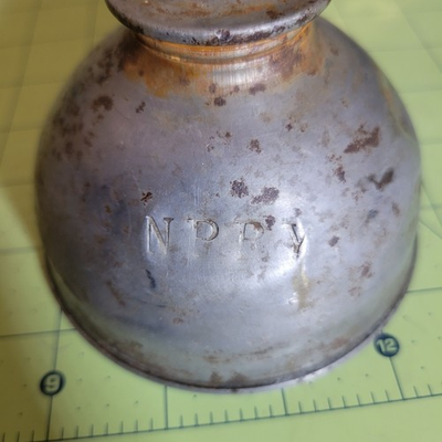 #ad Vintage NPRY Northern Pacific Railway Rail Road Oil Can Antique 1864 1970 $33.00