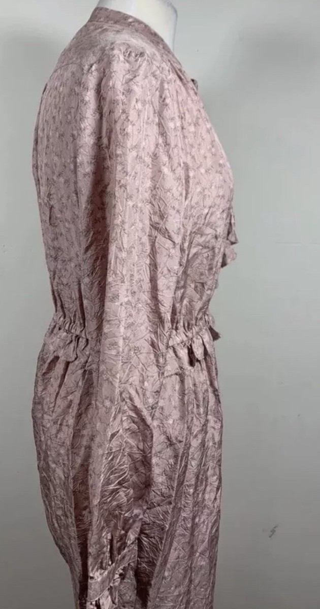 coach dress Bridal Pearl Satin Draped Slip Lavender Maxi Dress main image 0
