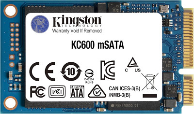 Kingston KC600 SKC600MS/256G SSD 256GB SATA3 mSATA