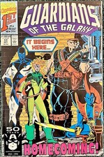 Strażnicy Galaktyki vol.1 #17 prawie idealny 1991 Jim Valentino Marvel Comics