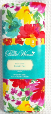#ad #ad Pioneer Woman Breezy Blossom Fabric Cut 3 Yards 100% Cotton 44quot; W x 108quot; L NEW $24.99