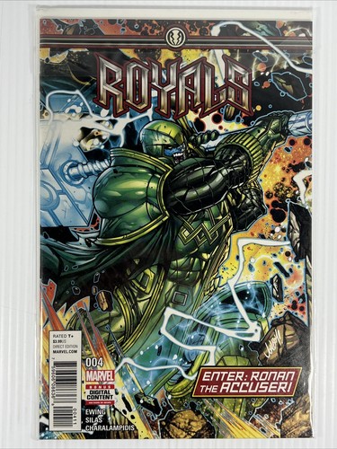 Royals #1-12 komplette Serie Inhumans Marvel Comics 2017 Jonboy Meyers fast neuwertig/m - Bild 5 von 13