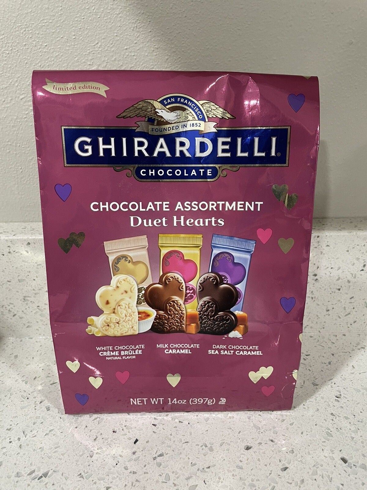 Ghirardelli Chocolate Assortment Duet Hearts 14 Oz. Expires 11/30/23 eBay
