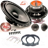 JBL Lautsprecher FüR Alfa Romeo 147 GTA Ab 2003 Front Heck 2-Wege 200W 165 #B8VF