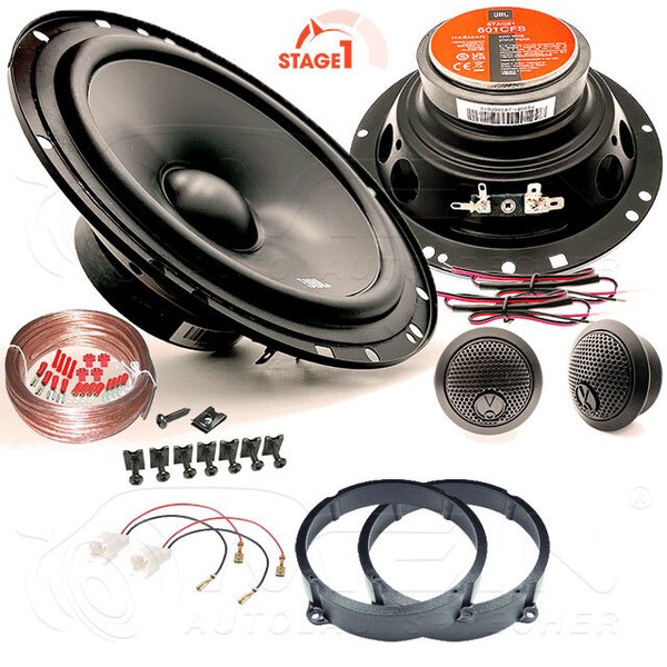 JBL Lautsprecher FüR Alfa Romeo 147 GTA Ab 2003 Front Heck 2-Wege 200W 165 #B8VF-image