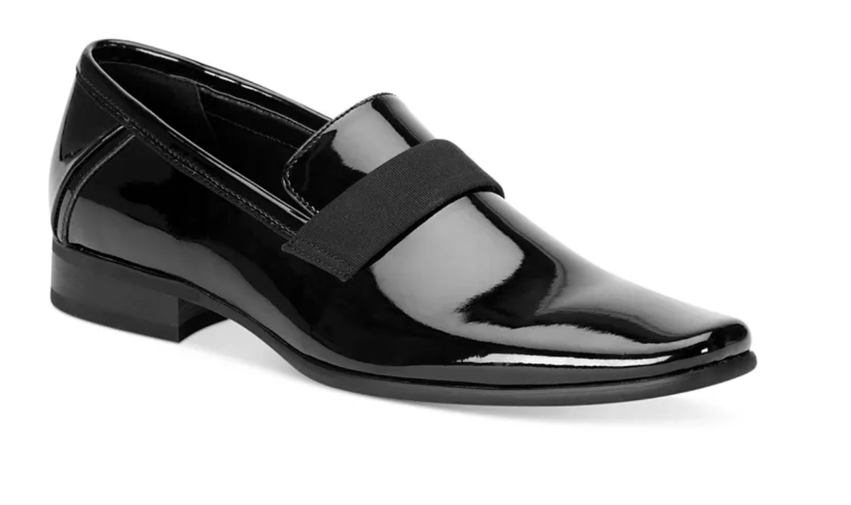 calvin klein bernard formal dress shoe Calvin Klein Men's Bernard Patent Slip-on Loafer