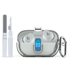  Upgrade Secure Lock for Beats Solo Buds 2024 Case Cover with Cleaner Kit, A...