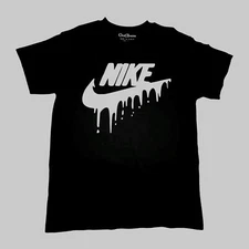 ChiefBrains Apparel Drippy T Shirt Limited Edition Heavy Cotton Black White New