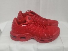 Nike Air Max Plus TN University Red Size 5Y Shoe Sneakers DM8877-600