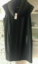 NWT Ann Taylor black turtleneck dress, size 12 petite