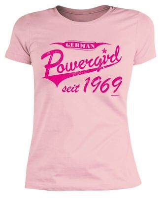 Herrenmode T Shirt Fun Shirt Lustig Geschenk 22 Geburtstag German Powergirl Seit 1995 Kleidung Accessoires Kidzandkai Com