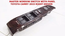 POWER WINDOW MASTER SWITCH WITH PANEL FOR RIGHT DRIVER TOYOTA CAMRY 2015-16