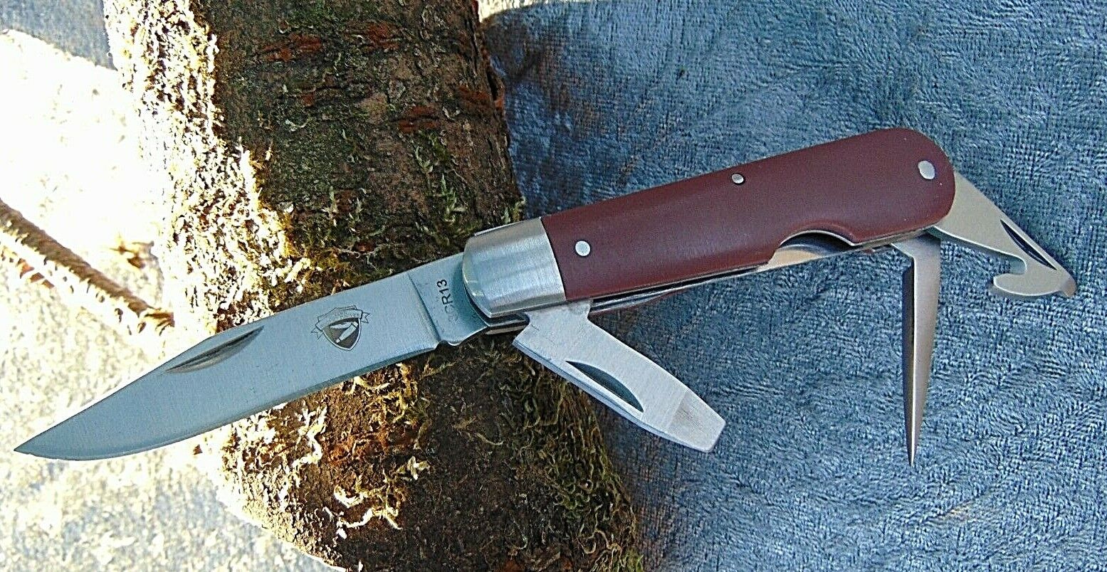Taschenmesser 4teiliges Klappmesser Model Schweizer Soldatenmesser NEU