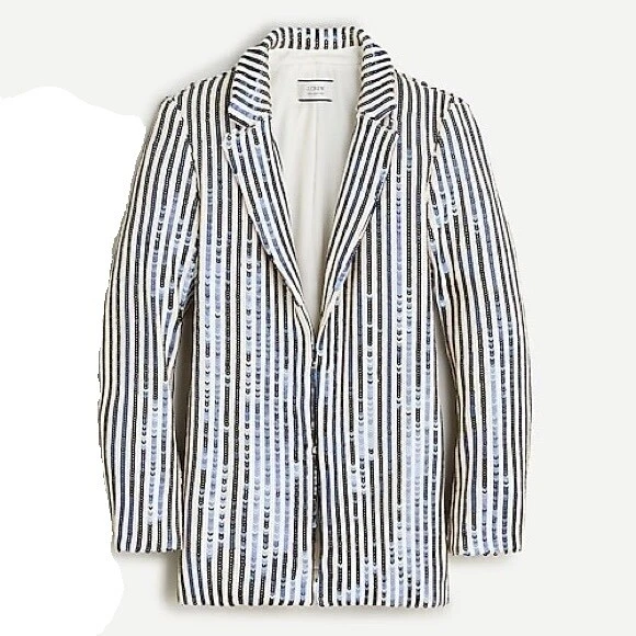 Женские полосатые блейзеры J. CREW