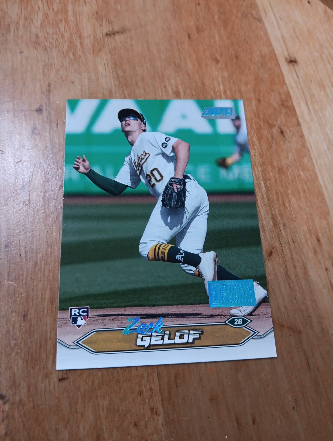 2024 Topps Stadium Club #281 Zack Gelof 1st Day Issue! Athletics!