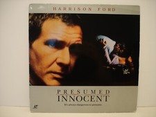 Used Laser Disc PRESUMED INNOCENT THRILLER HARRISON FORD