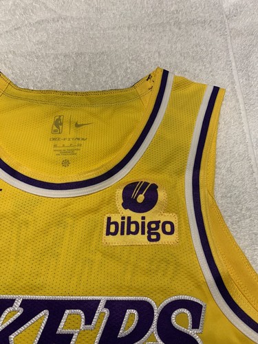 Authentic Lakers Dennis Schröder 22’-23’ Icon Jersey W/Bibigo Sponsor Patch - 40 - 第 4/9 張圖片