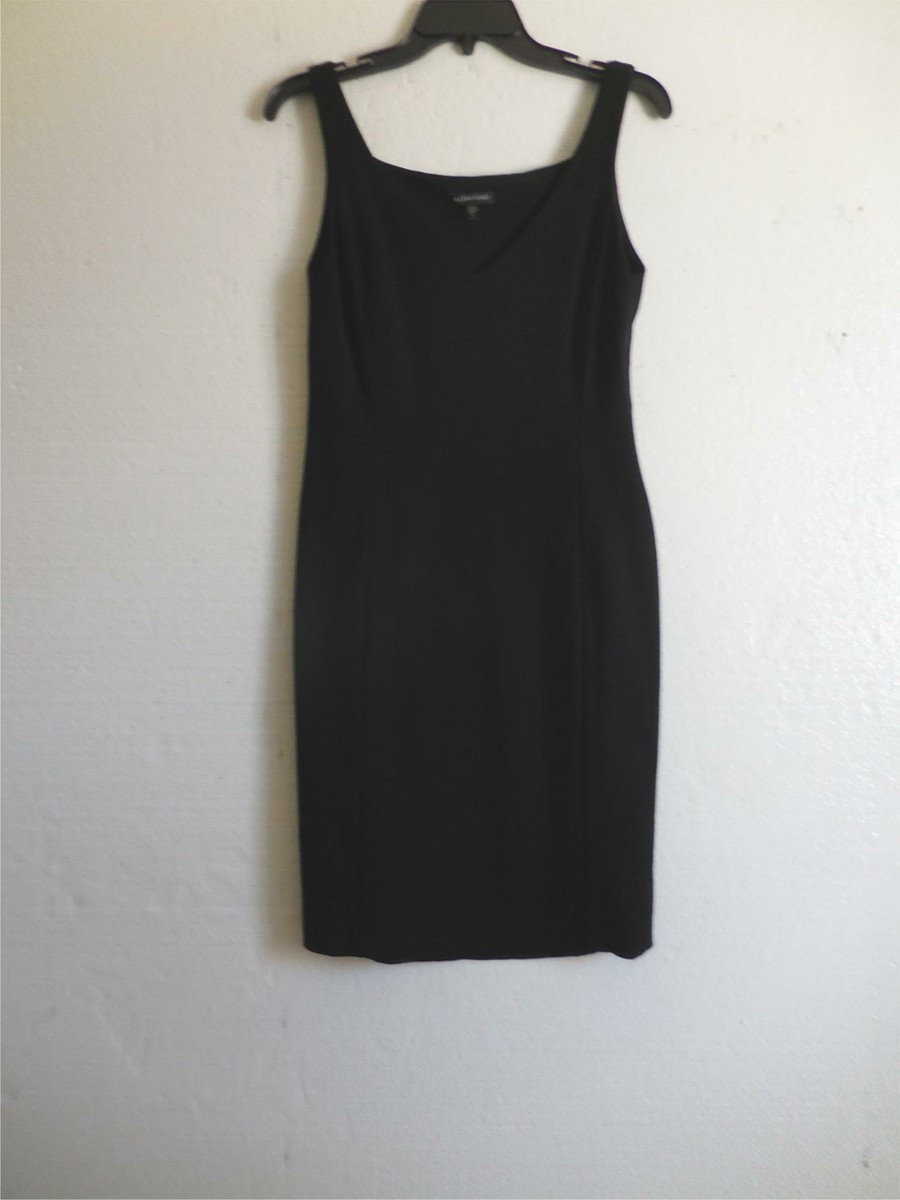Eileen Fisher Black Ponte Knit V Neck Sheath Dress Sleeveless Sz S EUC | eBay Eileen Fisher Black Ponte Knit V Neck Sheath Dress Sleeveless Sz S EUC | eBay