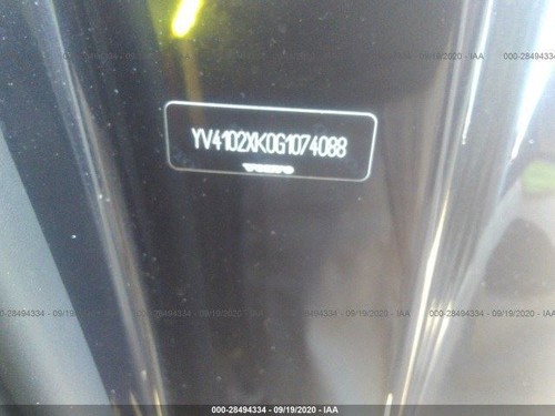 XC90 2016 ECM 478498 chasis - Imagen 12 de 12
