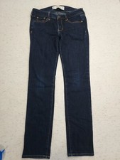 Abercrombie  Fitch Jeans Womens Size 25 x 31 Dark Blue Skinny Stretch
