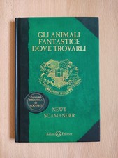 Harry Potter Animali Fantastici Dove Trovarli  biblioteca Hogwarts Prima stampa 