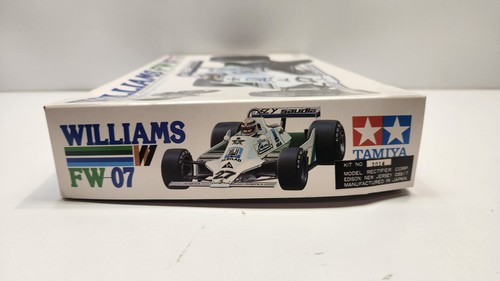 Tamiya Williams FW-07 Grand Prix Collection 1/20 Plastic Model Kit #2014 - Picture 3 of 12