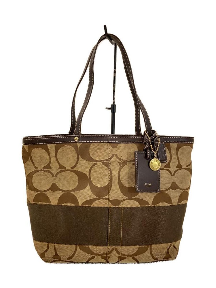 COACH Handbag_Signature Canvas BLK