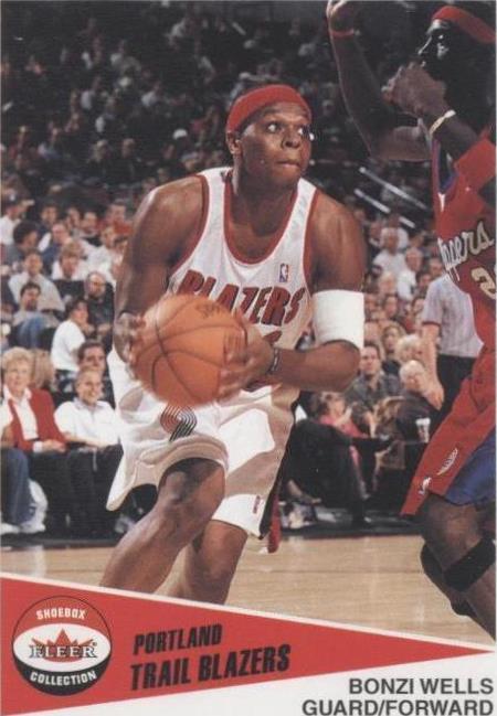2001-02 Fleer Shoebox Collection - Bonzi Wells #47 - 1 of 2