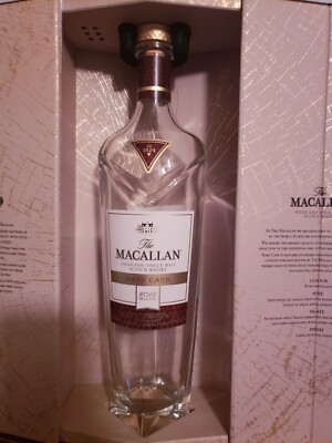 Empty Macallan Rare Cask Scotch 2022 Release Bottle & Box
