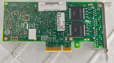 Sun Oracle 7048474 Quad Port GbE PCI-E 2.0 LP UTP G13021 G29836-011