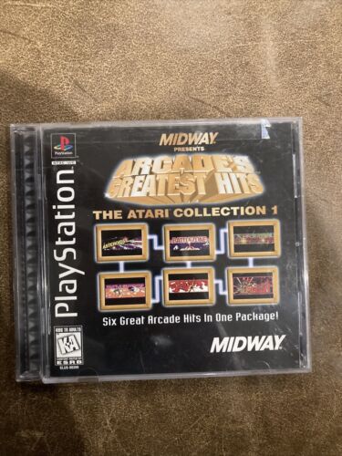 Arcade's Greatest Hits: The Atari Collection 1 (Sony PlayStation 1, 1996) PS1 - Picture 1 of 6