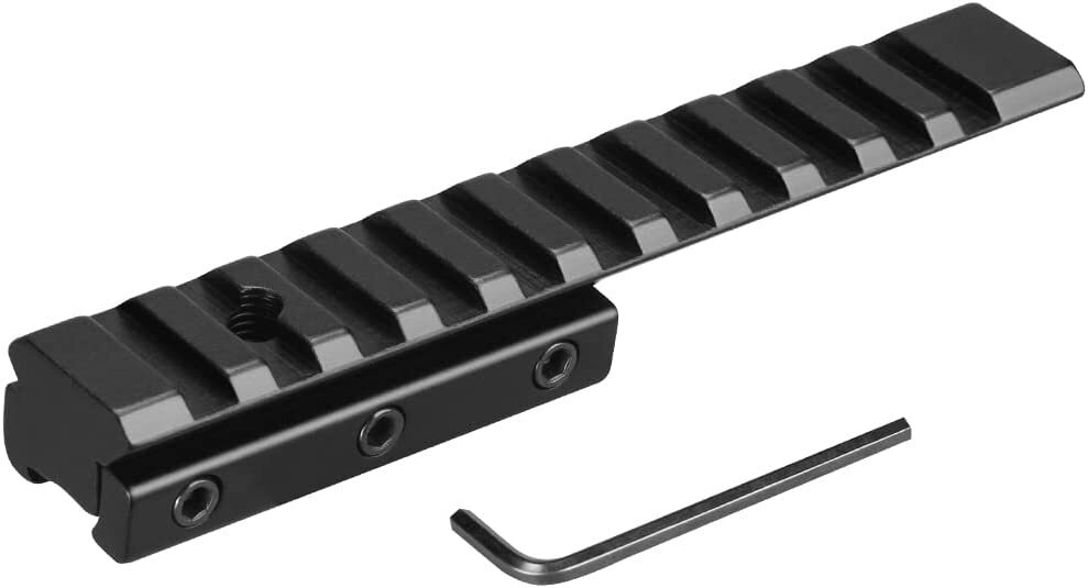 Extension Scope Mount Dovetail Base 11mm to 20mm Picatinny Rail Adapter Mount