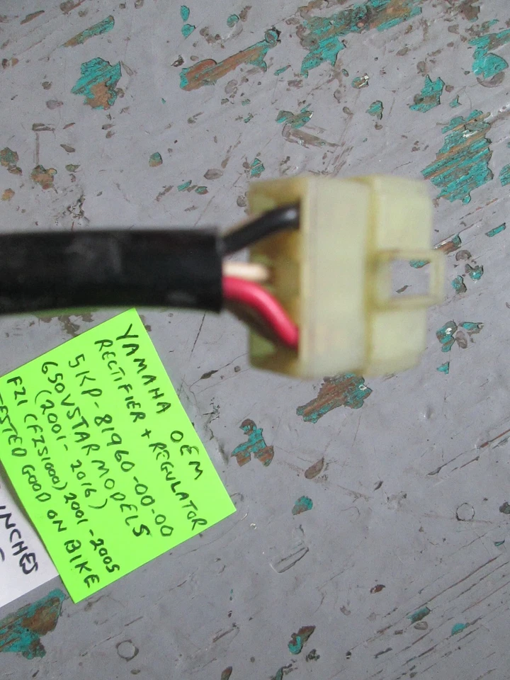 Yamaha OEM regulator rectifier 2001 - 2016 VStar 650 MODELS 5KP-81960-00-00  - Изображение 4 из 4