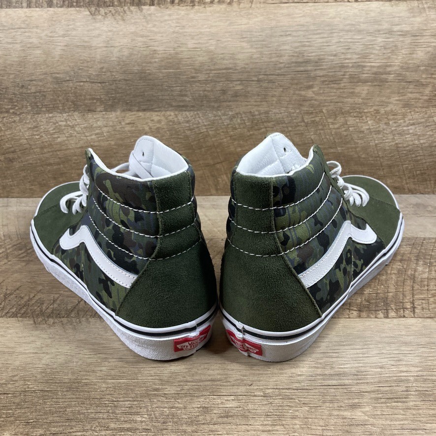 Rain Camo Green Vans Authentic Camouflage VANS Sk8-Hi Rain Camo