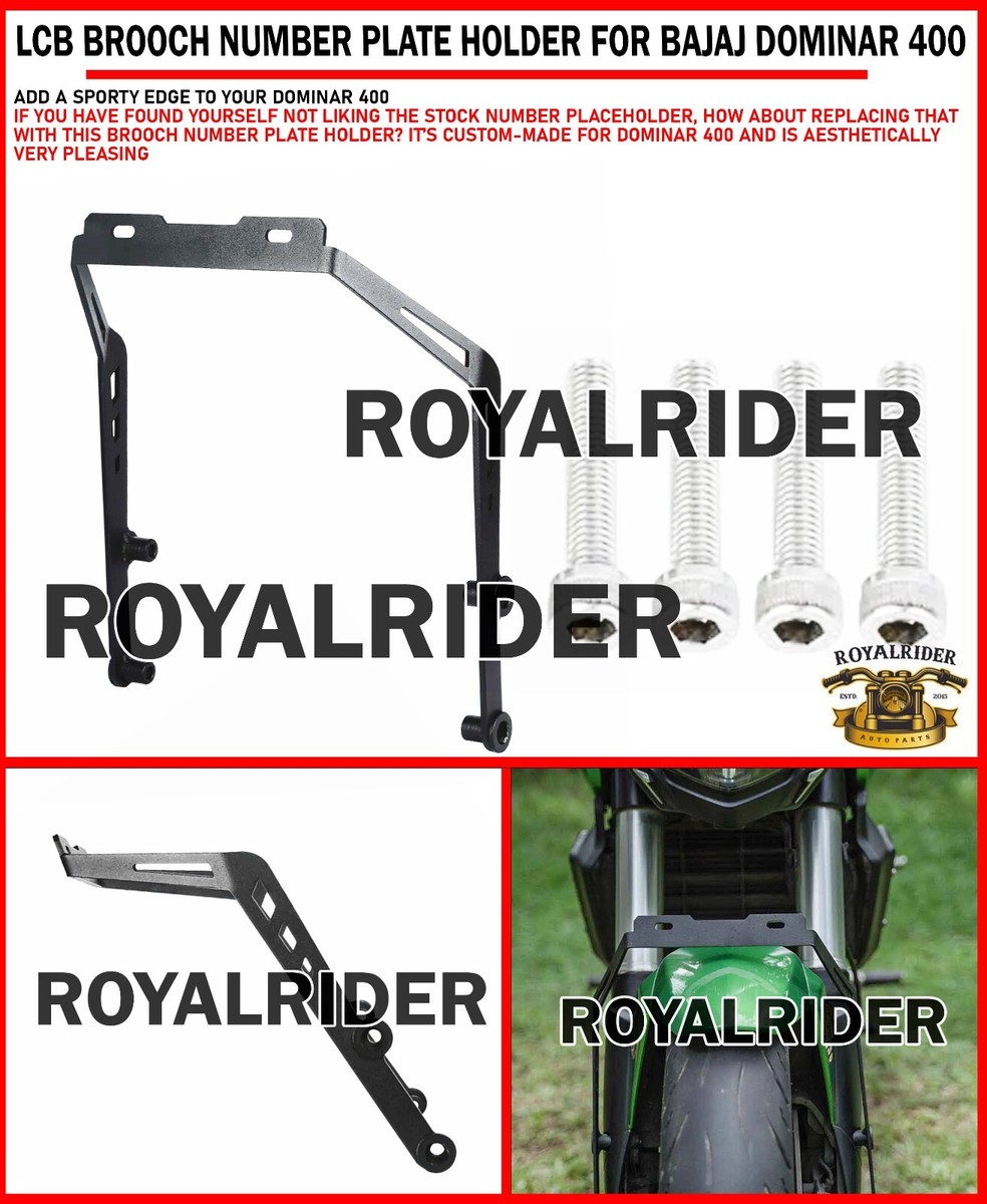 LCB BROOCH NUMBER PLATE HOLDER