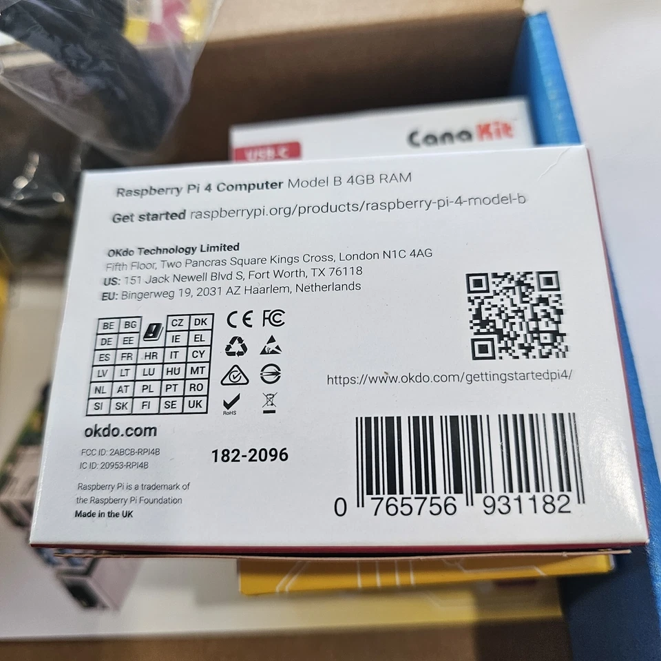 Raspberry Pi 4 4GB Starter Kit (CanaKit Starter Kit) W/ Case & Power Supply - Image 4 of 4