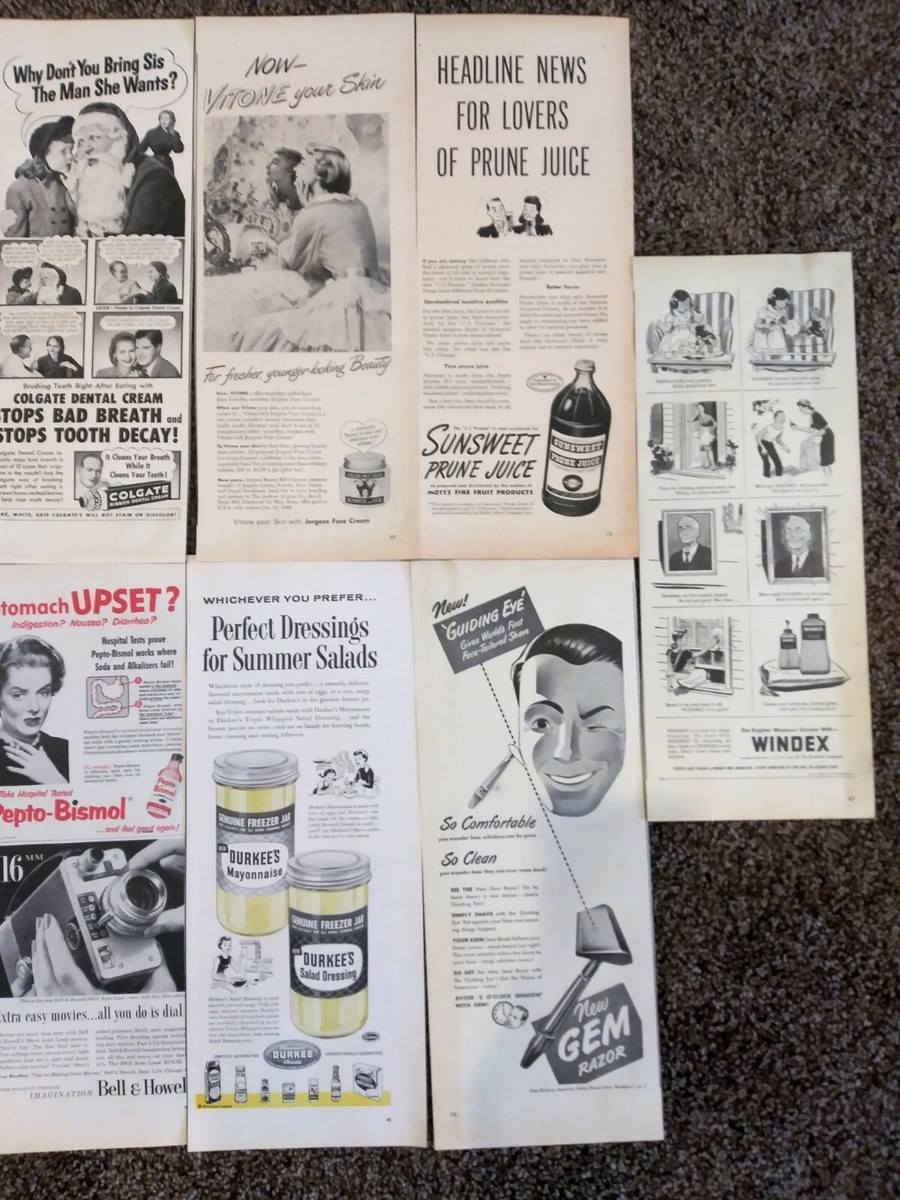まとめて170枚◆ビンテージ、雑誌広告（1950～食品・他＜LIFE誌・ライフ誌 Yahoo!オークション -「vintage life 雑誌」(雑誌) の落札相場