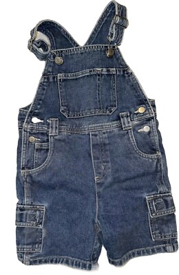 Toddler 3T Overalls  Blue Denim Gymboree Child