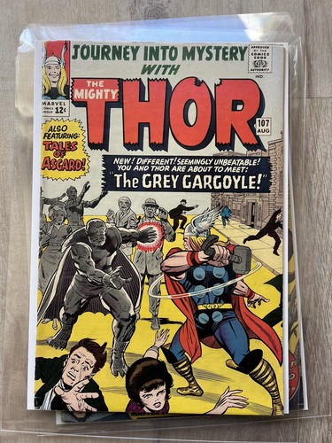 Journey into Mystery 107 107 108 109 Fr to VG/FN 1964 4 books - Picture 4 of 9