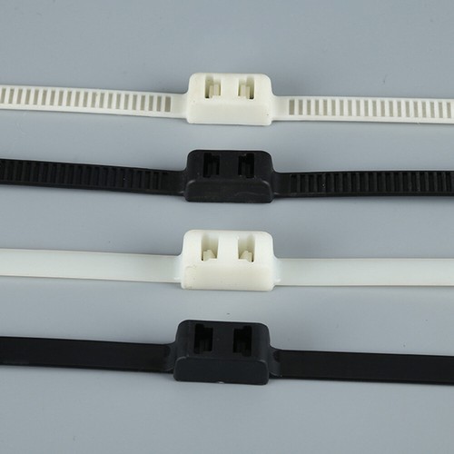 6pcs Heavy Duty Office Locking Wire Ties Mounting Cable Ties - Afbeelding 5 van 10