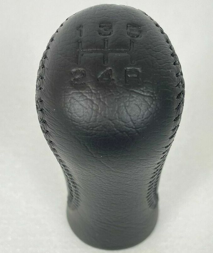 Genuine Nissan FAIRLADY Z Z32 300ZX Gear Shift Knob Black Leather 32865
