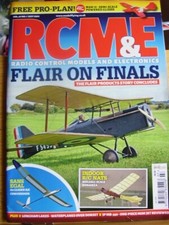 RCM&E MODEL AIRCRAFT MAG JULY 2024 & MAK 15 SEMI SCALE POW GLIDER PLAN SANS EGAL