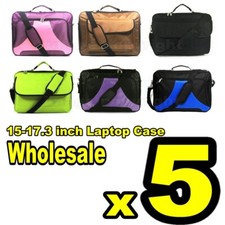 5x New 17.3" 17" 16.4" 15.6" Inch Laptop Notebook carrying briefcase bag case