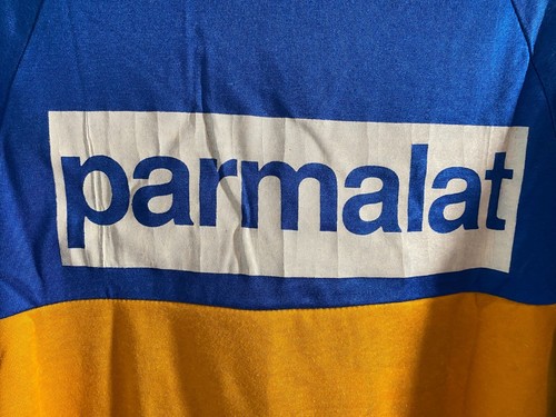 Vintage BOCA JUNIORS 1992 / 1993 Home Jersey WITH TAGS Parmalat Shirt Argentina - Bild 10 von 12